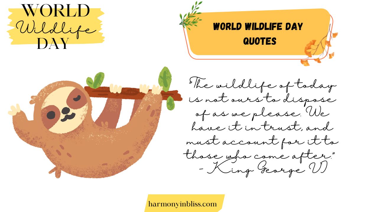 World Wildlife Day Quotes