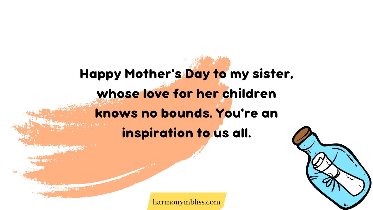 happy mother's day sister messages