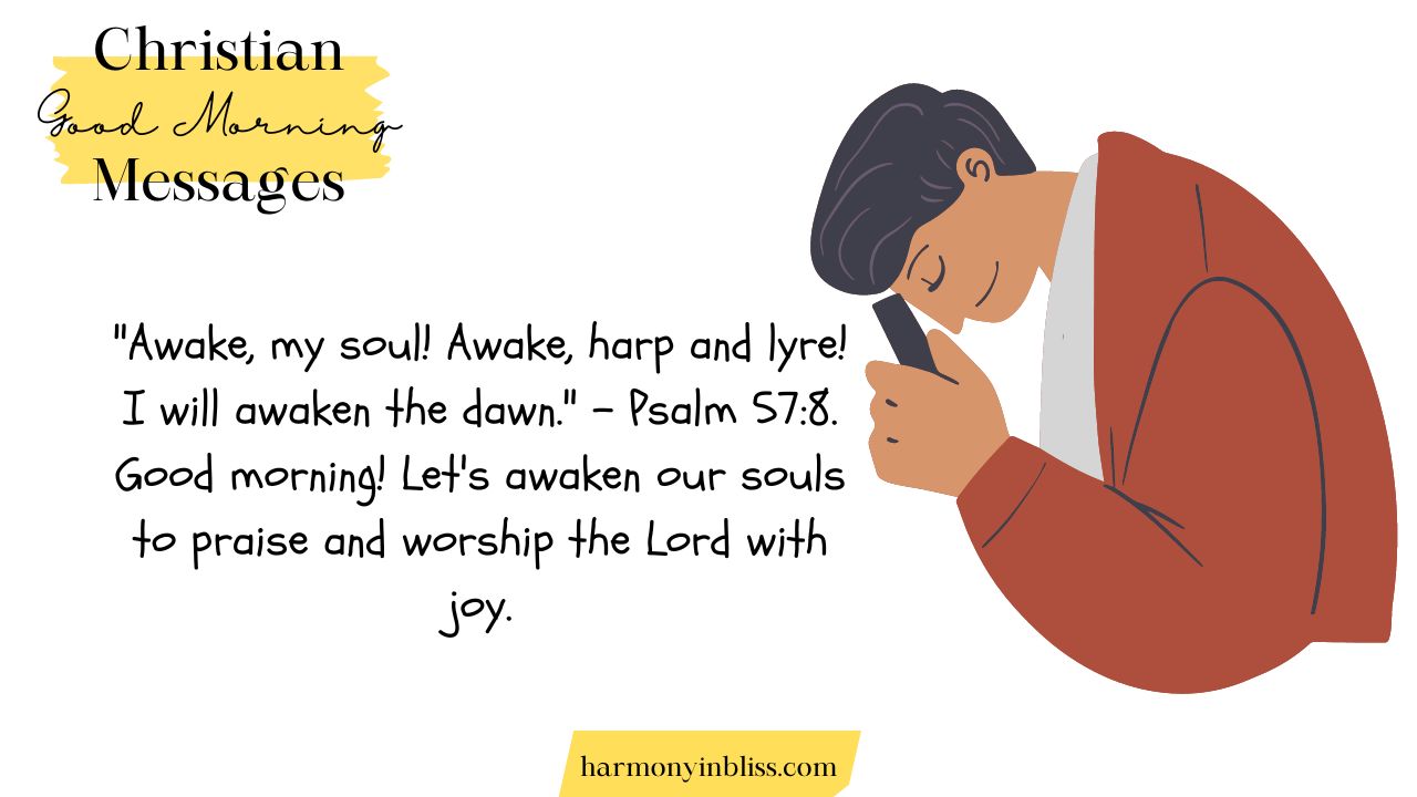 Scriptural Christian Good Morning Messages