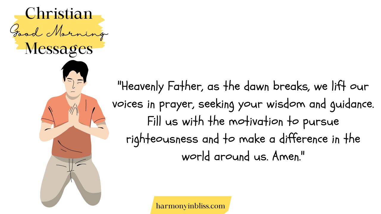 Motivating Good Morning Prayer Quotes