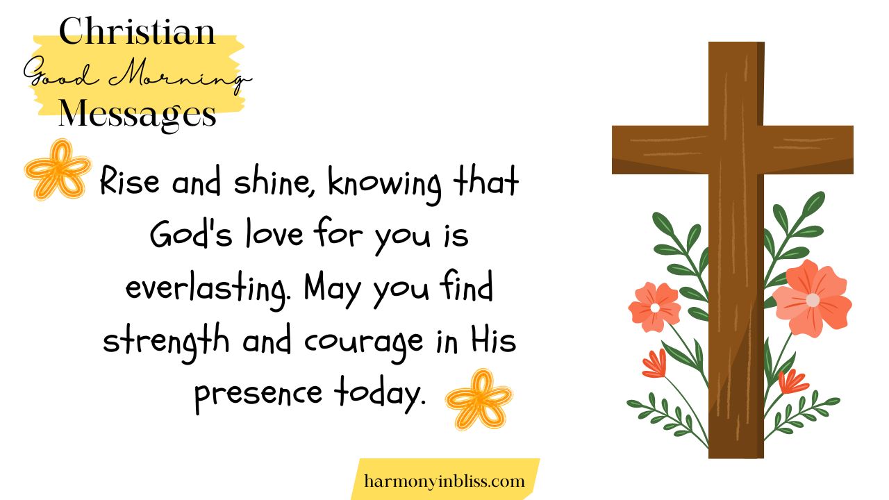 Spiritual Christian Good Morning Messages