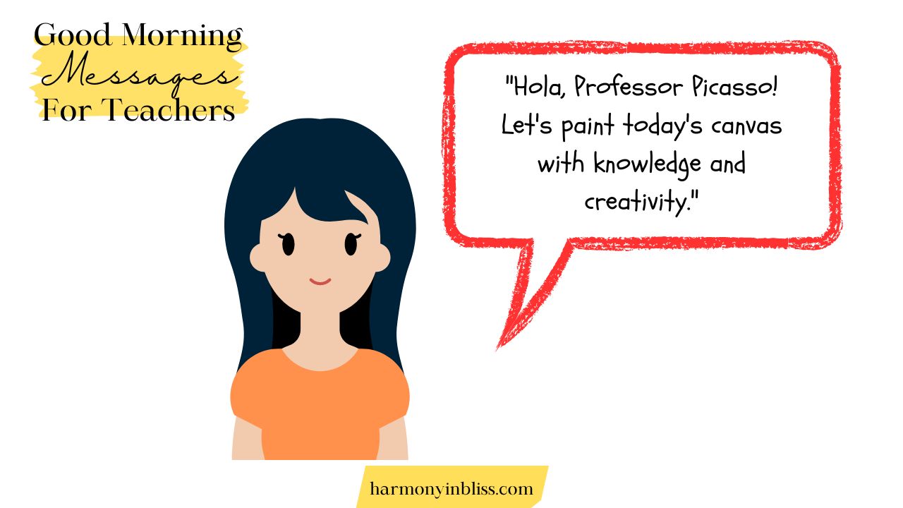 Pun-Inspired Good Morning Teacher Messages