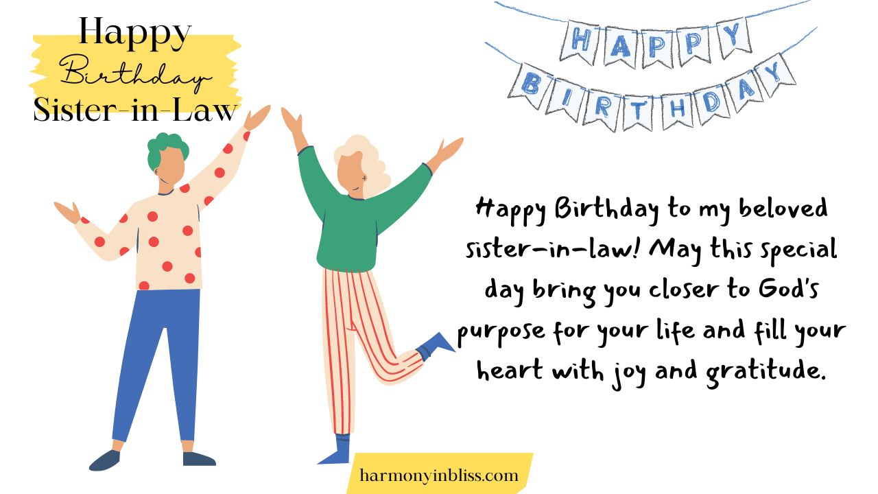 Blessed Happy Birthday Sister In Law