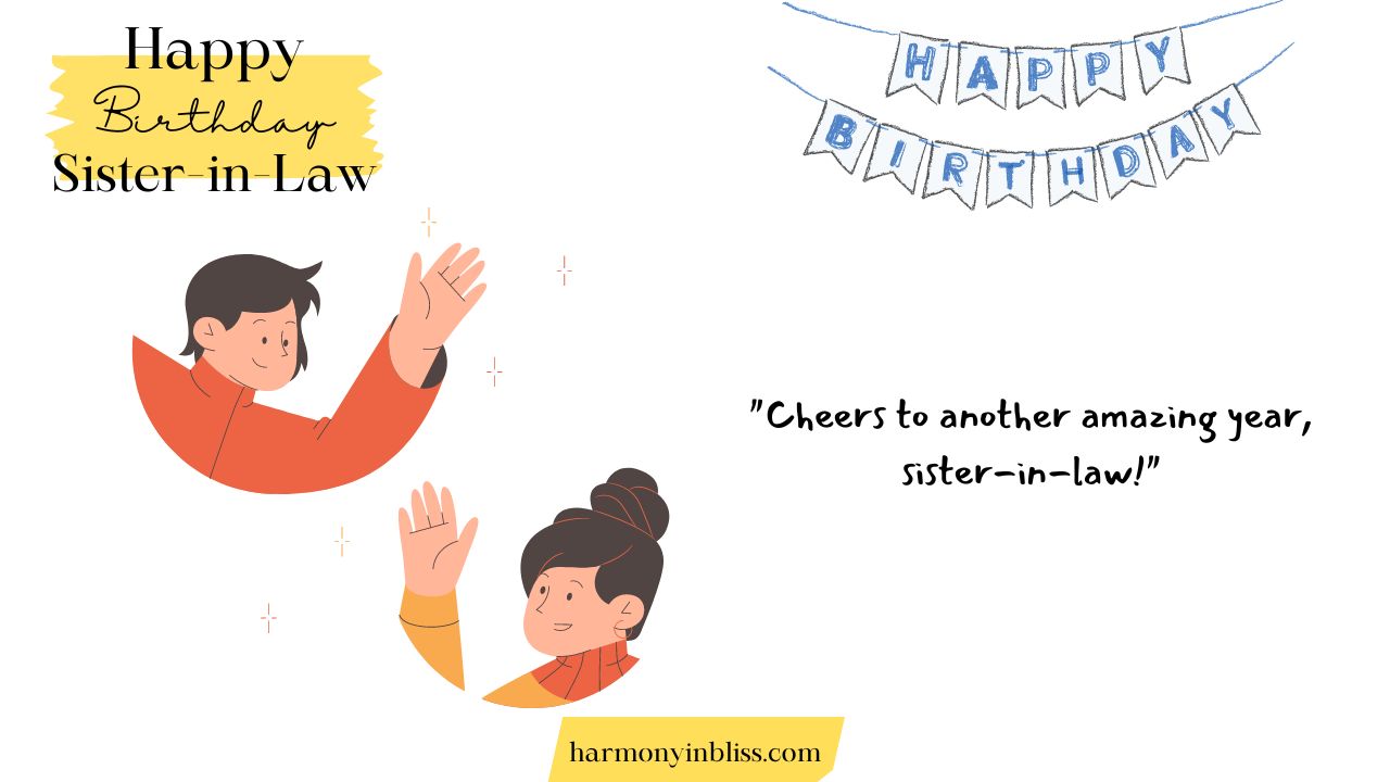 Short Birthday Wishes for Sister-in-Law
