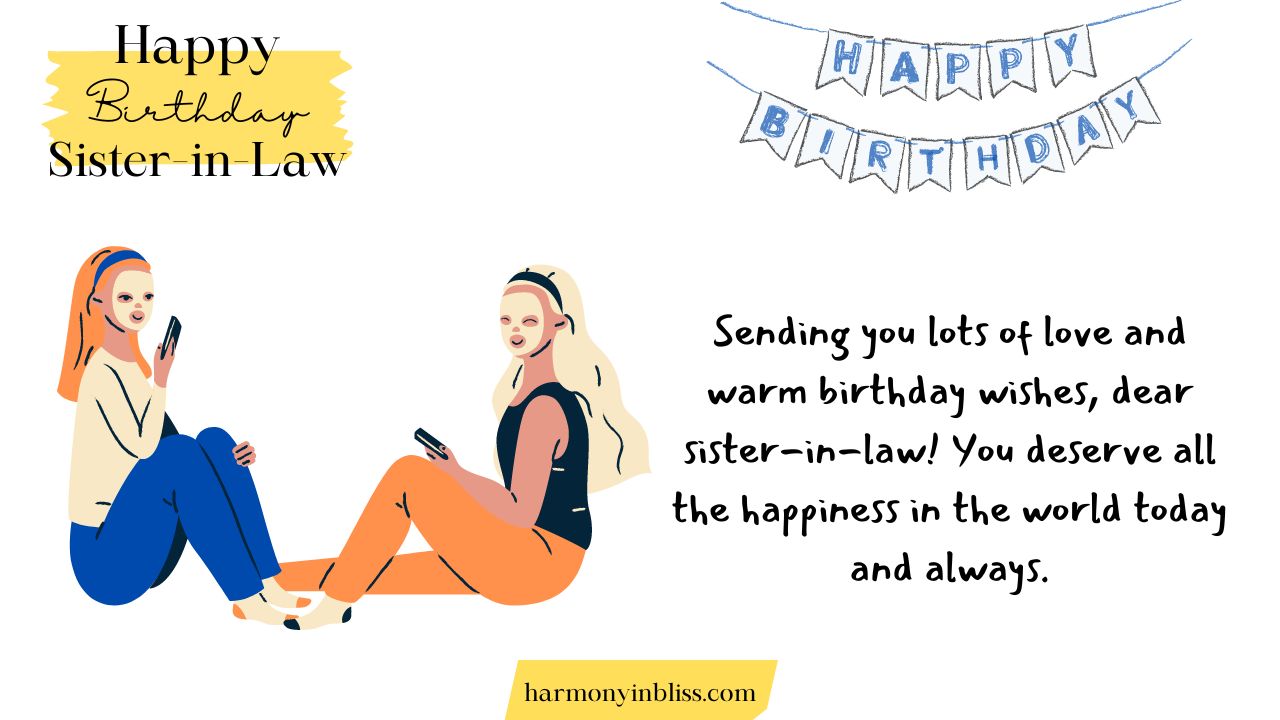 Happy Birthday Sister In Law Images