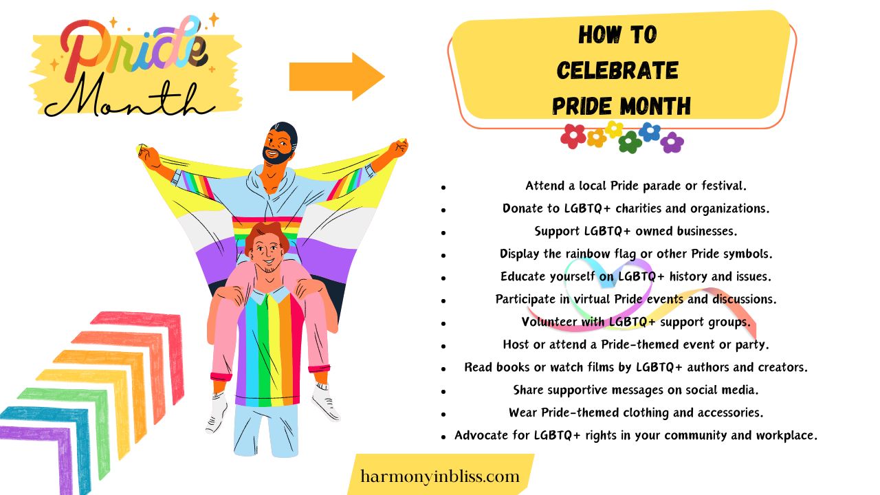How To Celebrate Pride Month