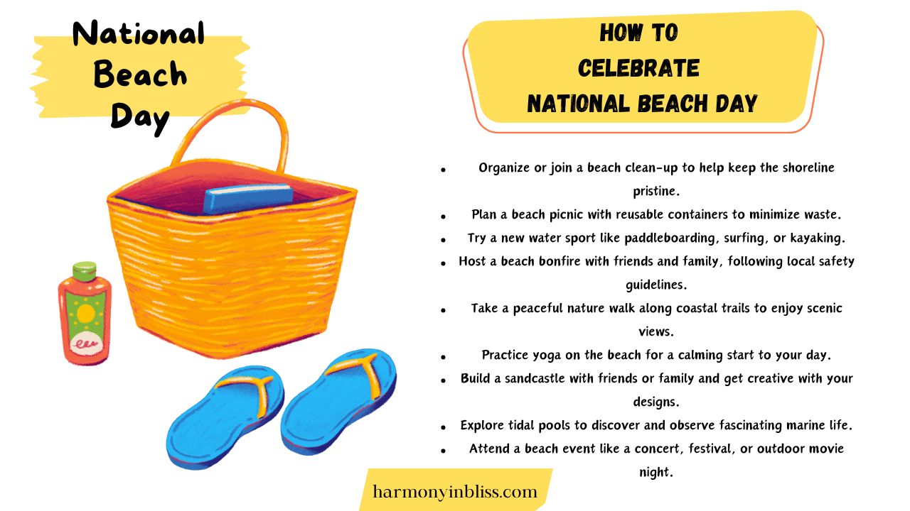 How To Celebrate National Beach Day