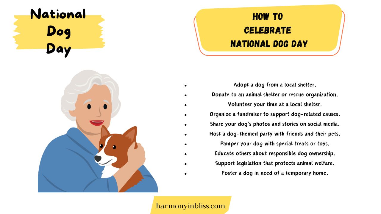 How to Celebrate National Dog Day