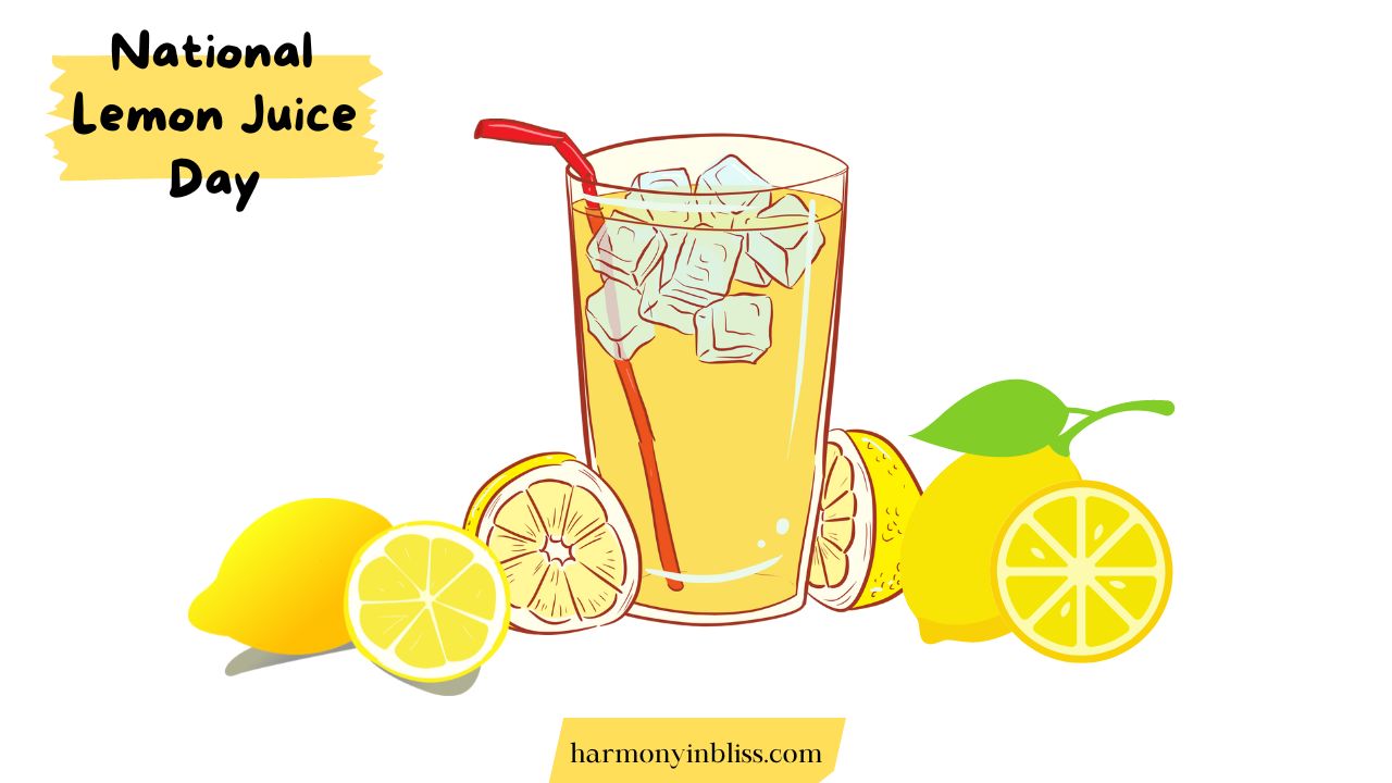national lemon juice day