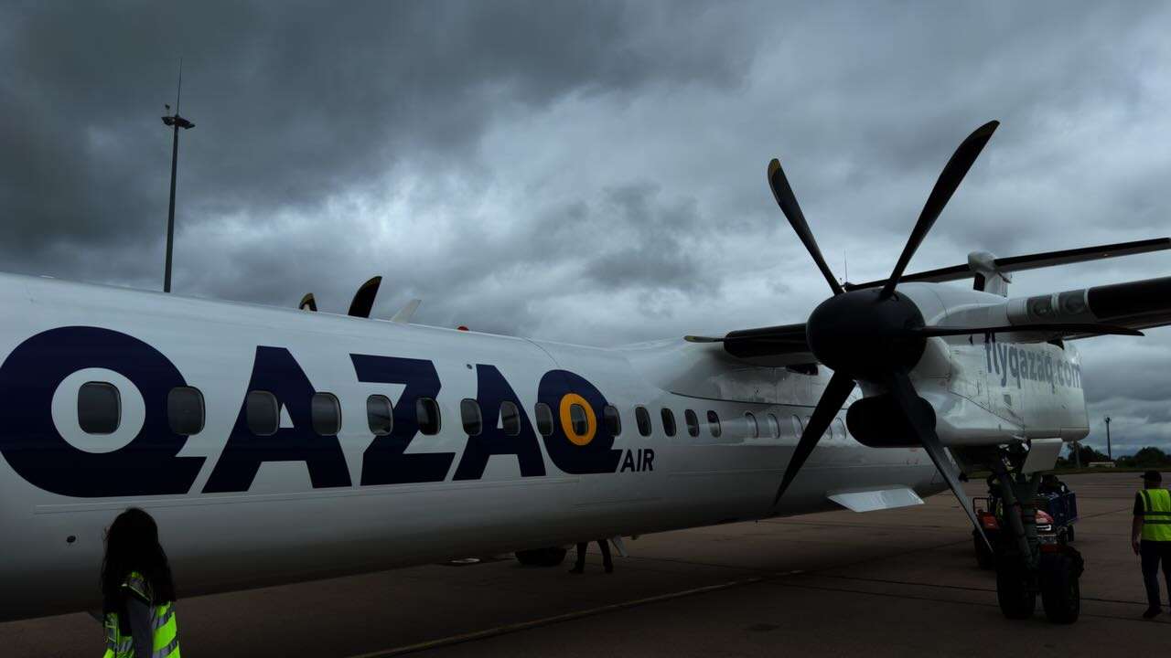 Die kasachische Qazaq Air Qazaq Air