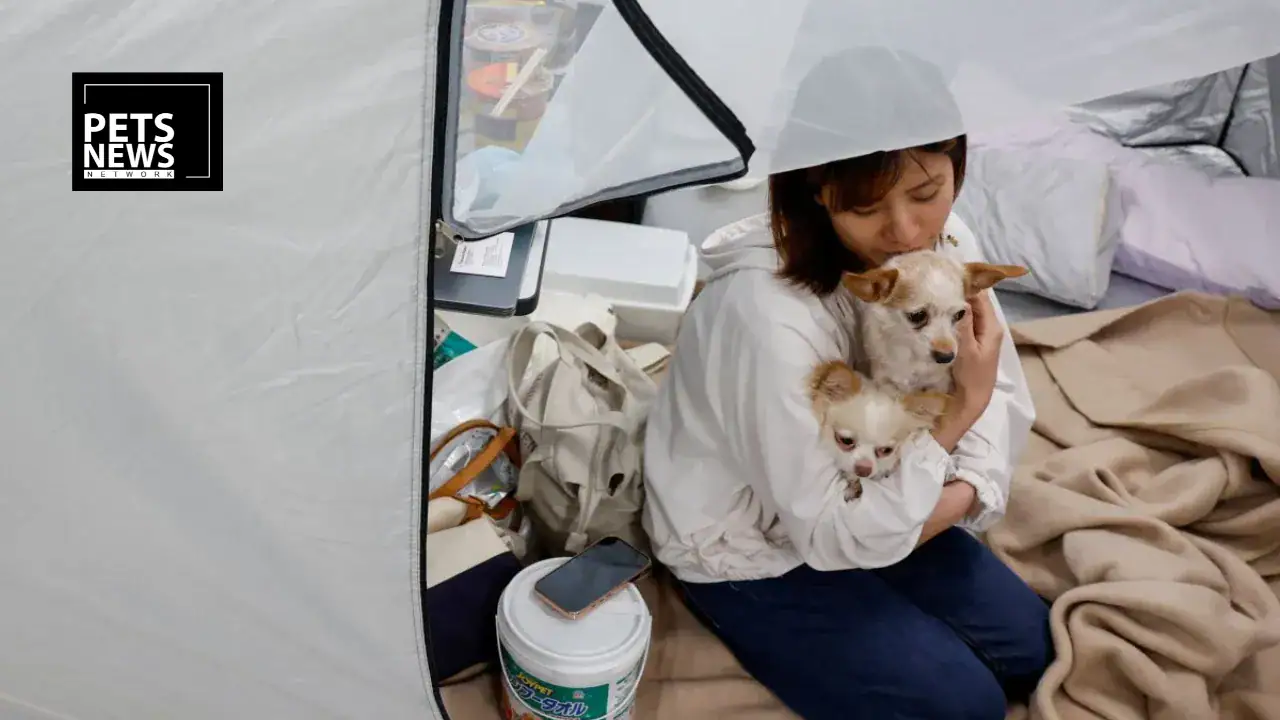 Kumamoto Quake: Vet Hospital Shelters Displaced Pets