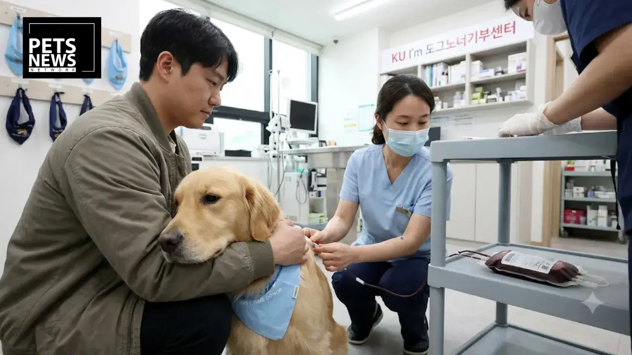 Meet Cappu: The Golden Retriever Whose 10 Blood Donations Are Helping Rewrite South Korea's Canine Care System