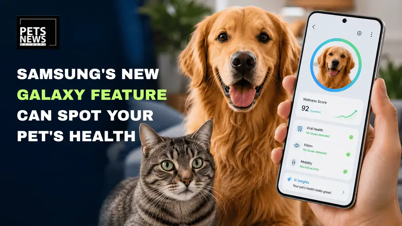 Samsung's New Galaxy Feature Can Spot Your Pet's Health