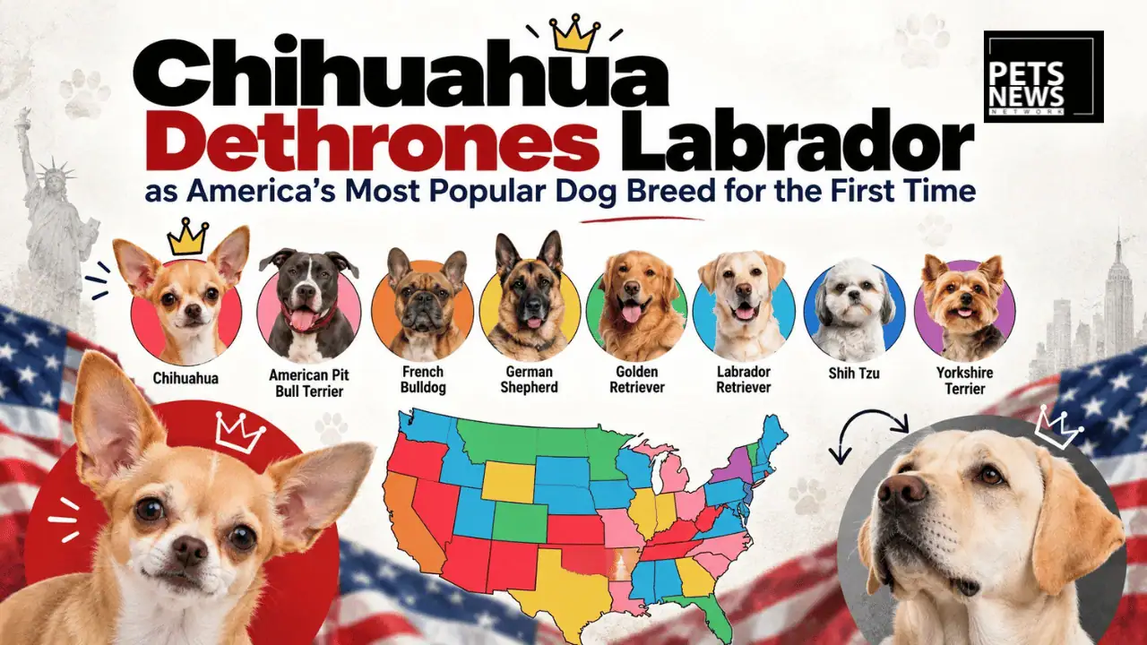 Chihuahua Dethrones Labrador as America's Most Popular Dog Breed for the First Time