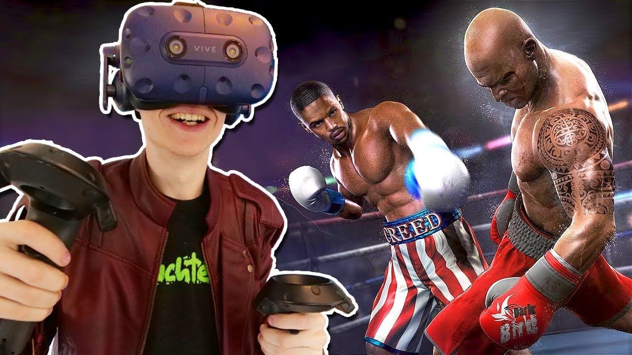 Eine Box-Simulation mit VR-Brille (privat)