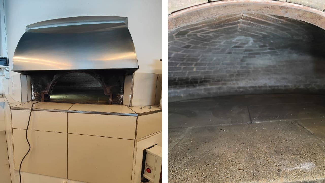 ripristino piano di cottura del forno