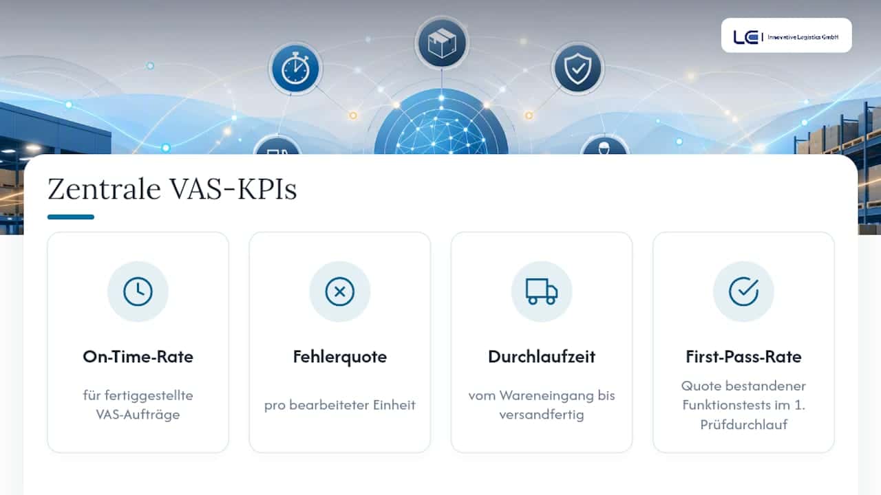 Diagramm zeigt Leistungskennzahlen (KPIs) für Value-Added Services (VAS)