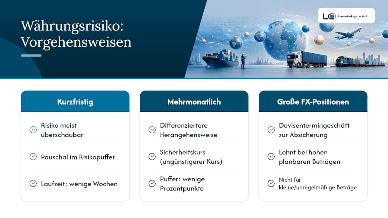 Wie kalkulieren Sie internationale Projekte mit Währungsrisiko? — overview diagram