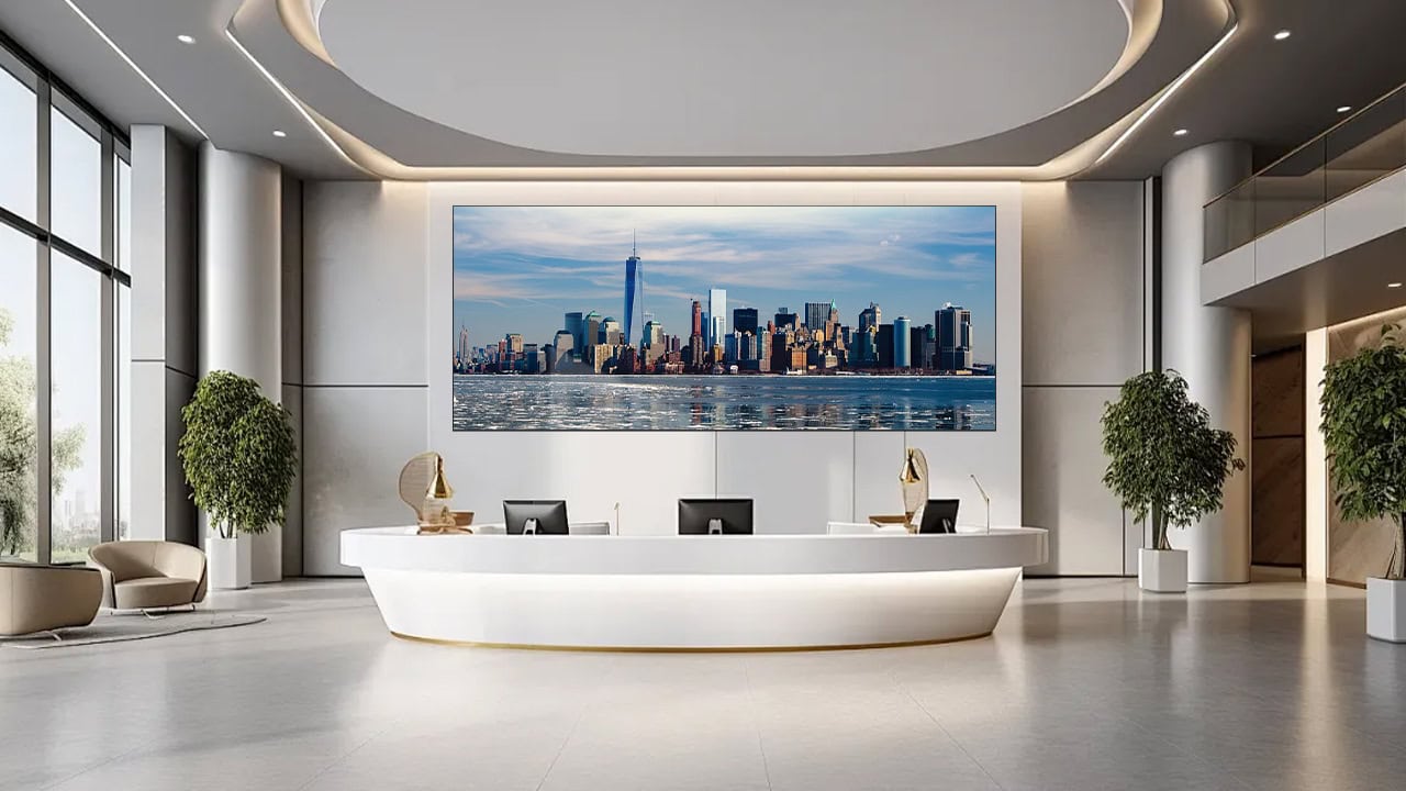 FinPIX Air Ultra HD Display-Lobby