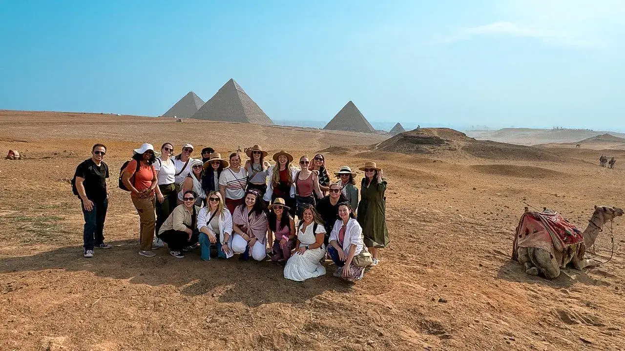 Private Egypt journey at the Giza Pyramids