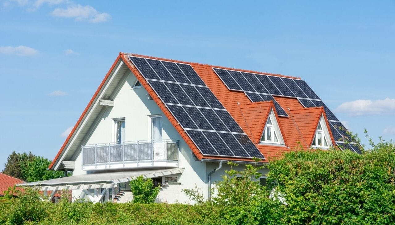 Top solar panels