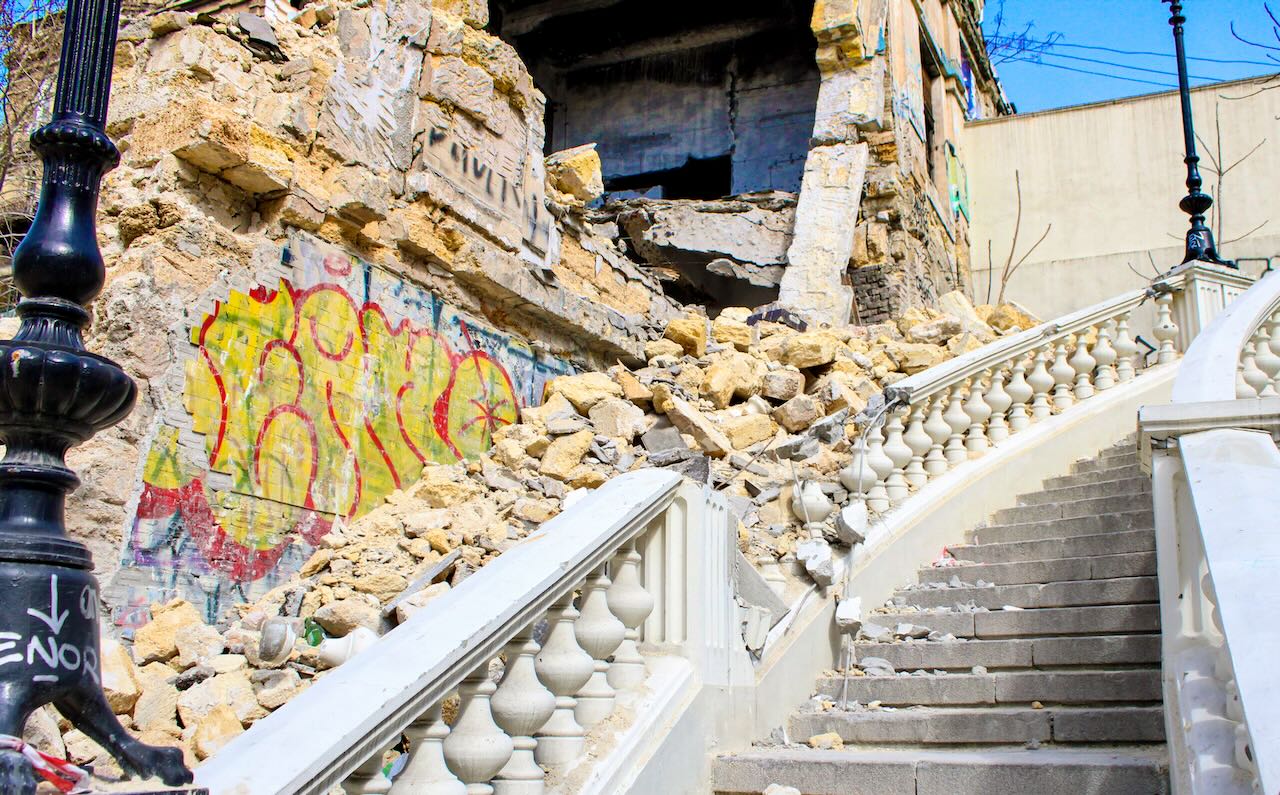 odškodnina za padec na stopnicah