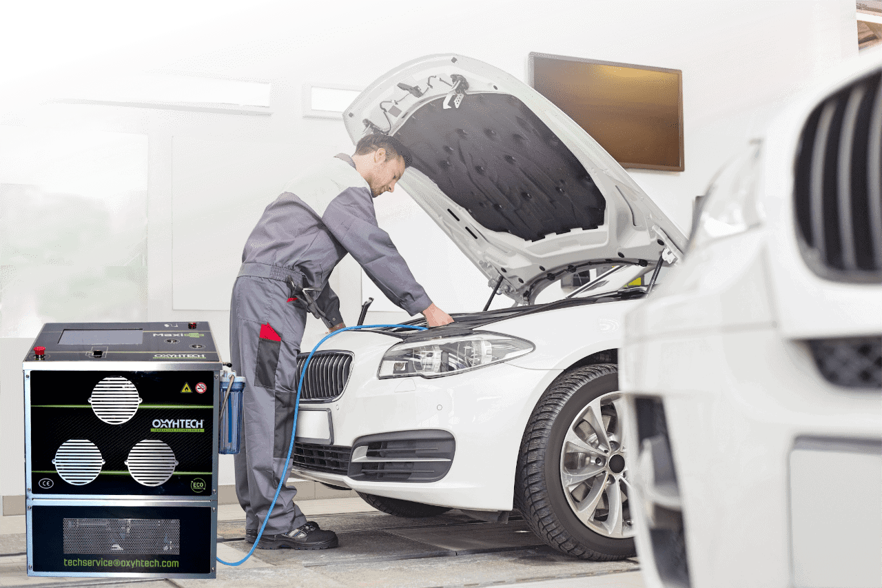 engine carbon cleaning machine Oxyhtech Maxi +