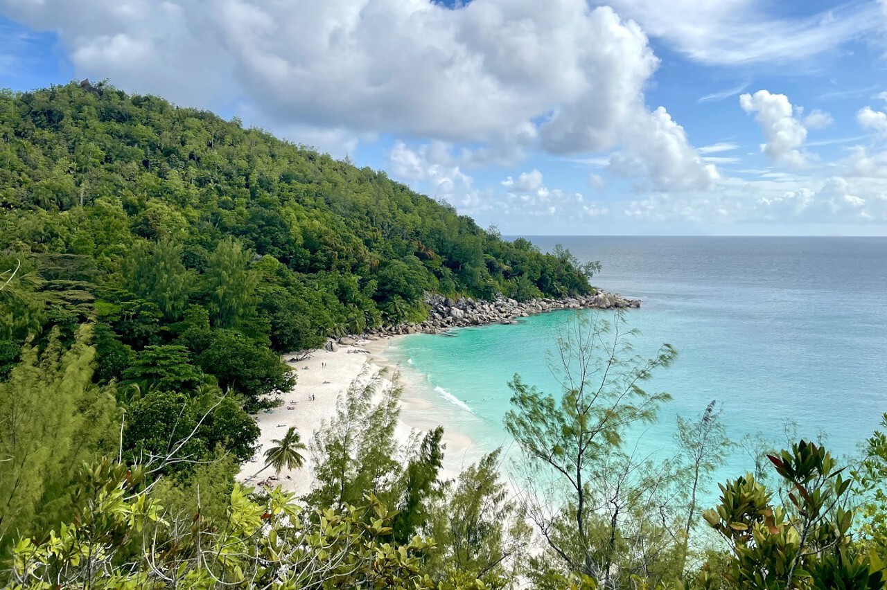 anse_georgette_anse_lazio_hiking_trail Hiking trail with view of Anse Georgette in Praslin, one of the top travel destination in the Seychelles