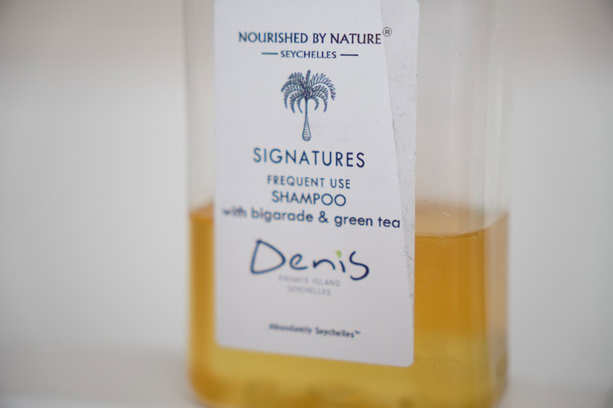 denis_shampoo Shampoo bottle from Denis Island