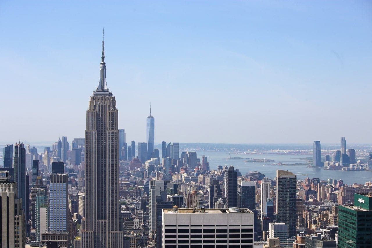 Vue sur Manhattan de Top of the rock