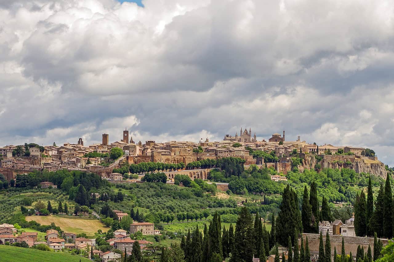 orvieto, medieval town, umbria