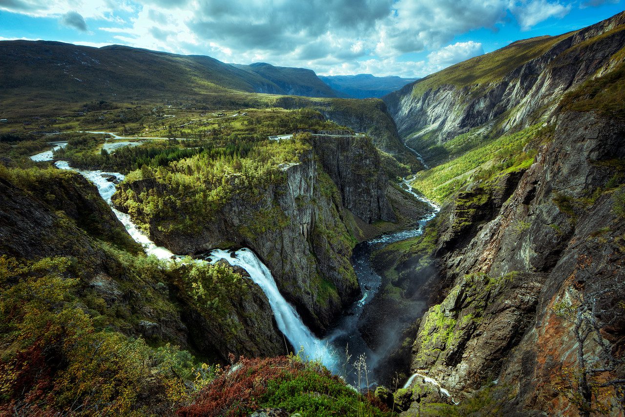 Тур в Норвегию водопады Voringfossen