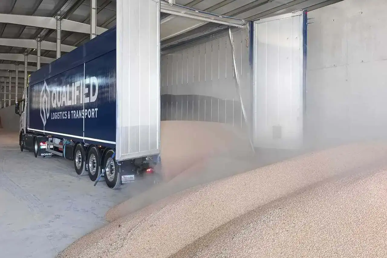 Transport terrestre de solides en vrac