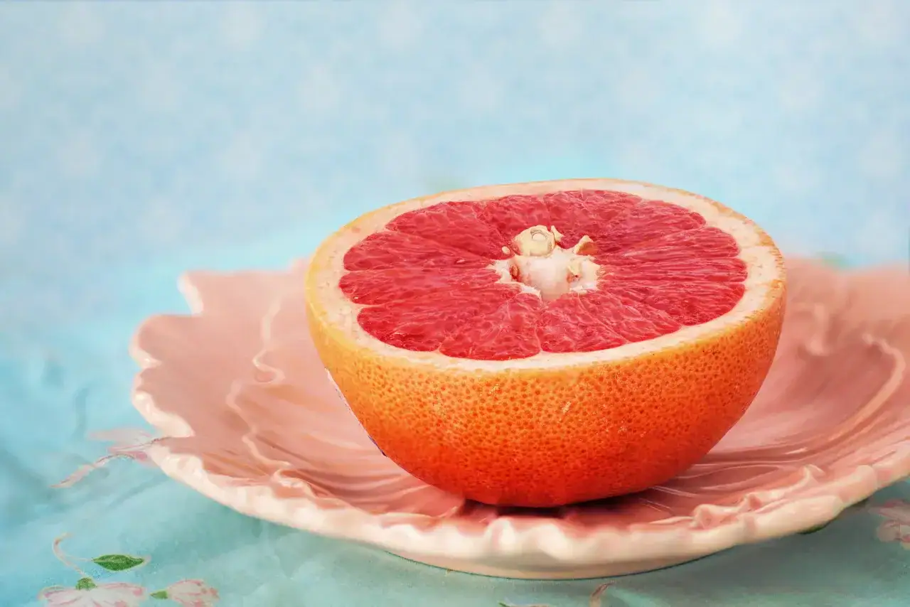 A grapefruit