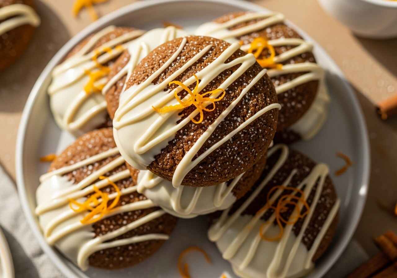 soft vegan gingerbread cookies