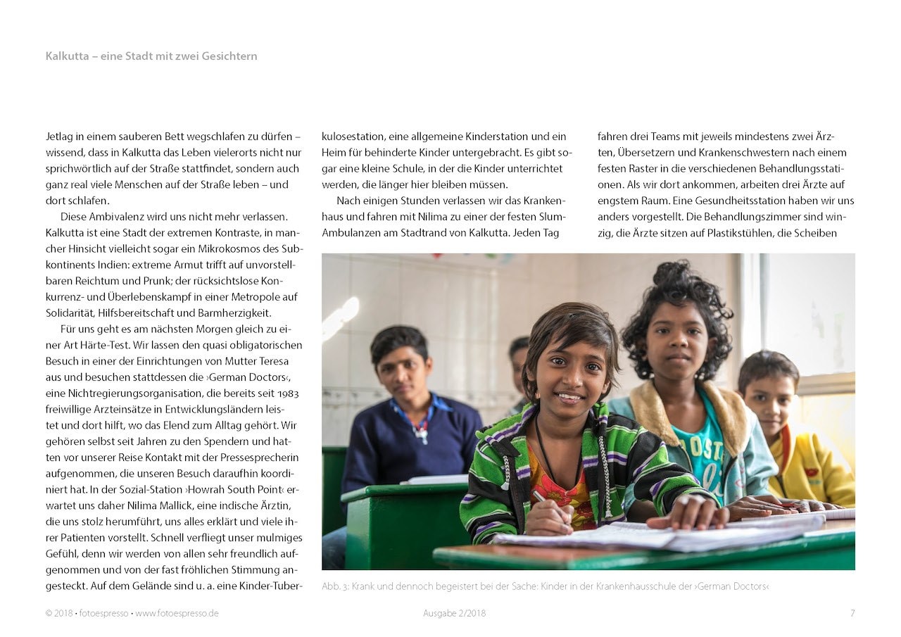 Kalkutta - eine Fotoreportage von Thorge Berger im  Fotoespresso 2018-02