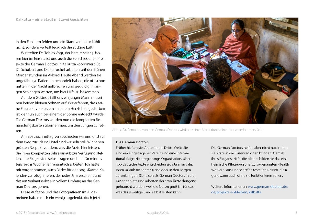 Kalkutta - eine Fotoreportage von Thorge Berger im  Fotoespresso 2018-02