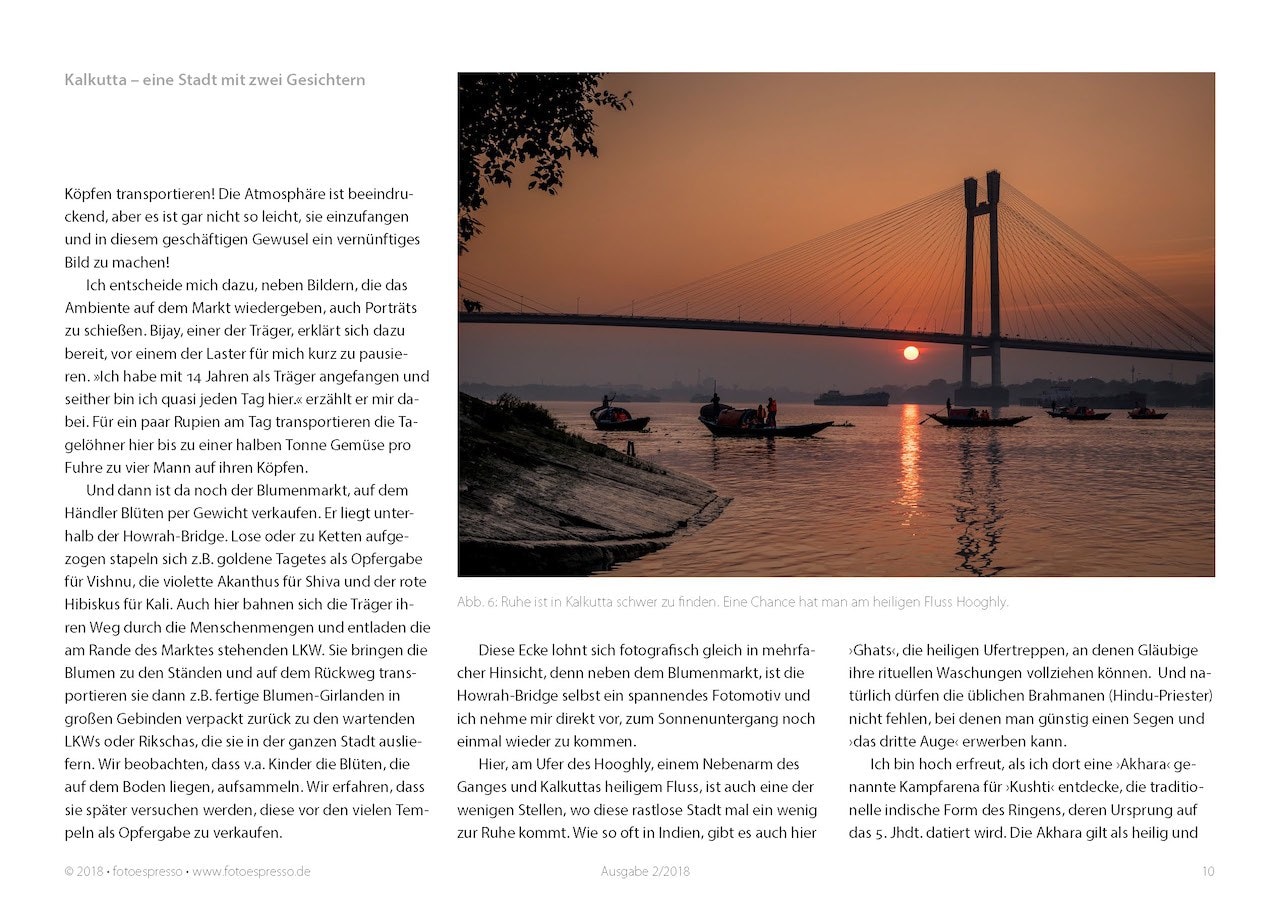 Kalkutta - eine Fotoreportage von Thorge Berger im  Fotoespresso 2018-02