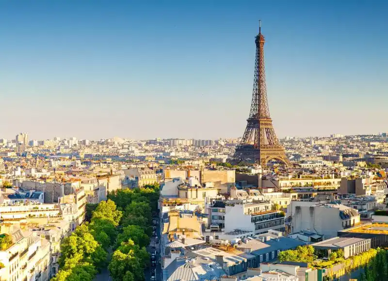 Eiffel Tower in Paris, a highlight of the Europe Tour Package experience
