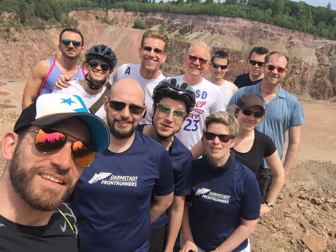 vielbunte Radtour
