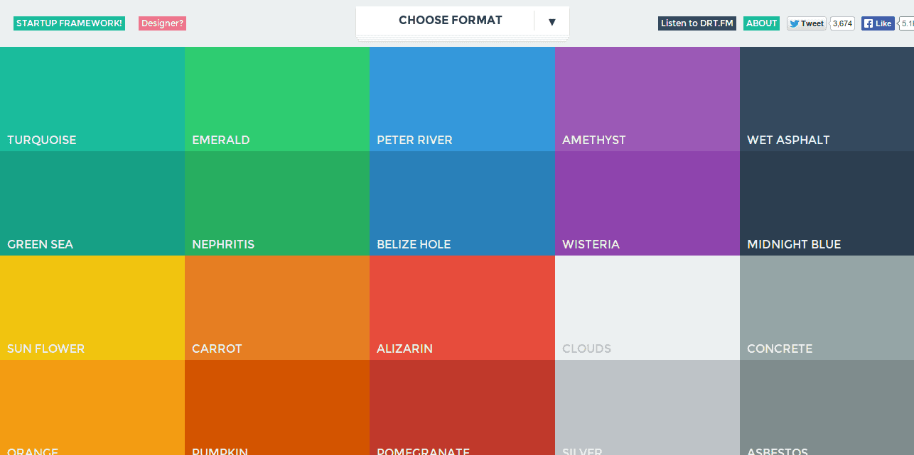 Flat UI Colors