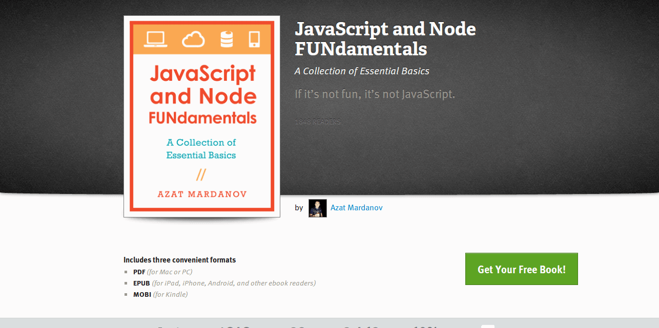 JavaScript and Node… by Azat Mardanov Leanpub PDF iPad Kindle
