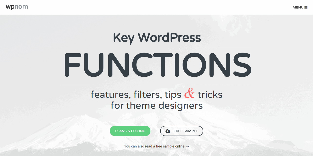 Key WordPress FUNCTIONS  features  filters  tips and tricks