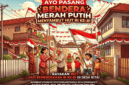 Kepala Dusun Babatan, Desa Sekarbagus, Kecamatan Sugio, Kabupaten Lamongan, Agus Hadi Susanto, mengajak seluruh warga mengibarkan Bendera Merah Putih selama satu bulan penuh.