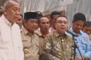 Wakil Ketua DPR RI Sufmi Dasco Ahmad menerima aspirasi Koordinator Nasional Kepala Desa Akhir Masa Jabatan (AMJ) terkait usulan perpanjangan masa jabatan kepala desa.