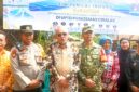Tim Penilai Papanting Asisten Administrasi Umum Sekretariat Daerah Kabupaten Subang  bersama Forkopincam Cisalak, Kepala UPTD Puskesmas, Kepala Desa Darmaga, serta stakeholder lainnya yang hadir dalam acara tersebut. Poto. Redaksi
