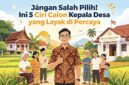 Gunakan hak pilih dengan bijak. Kenali rekam jejak calon, cermati program yang ditawarkan, nilai integritasnya, dan pastikan gagasannya sesuai dengan kebutuhan masyarakat. Foto Ilustrasi.