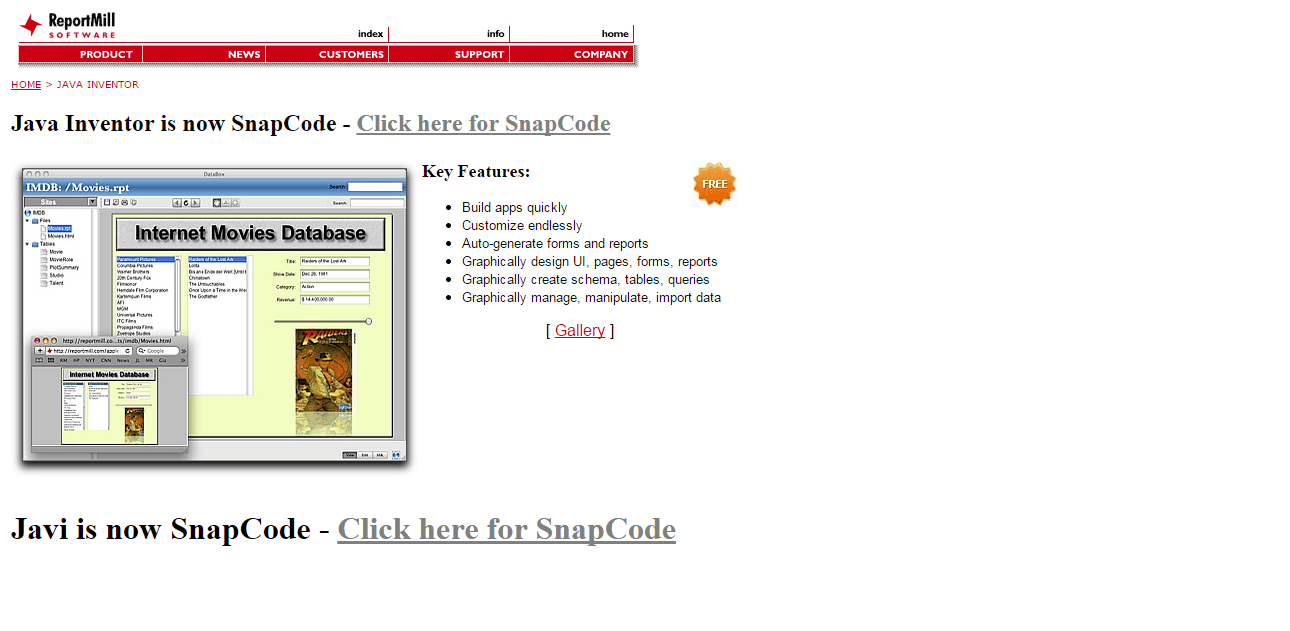 java inventer