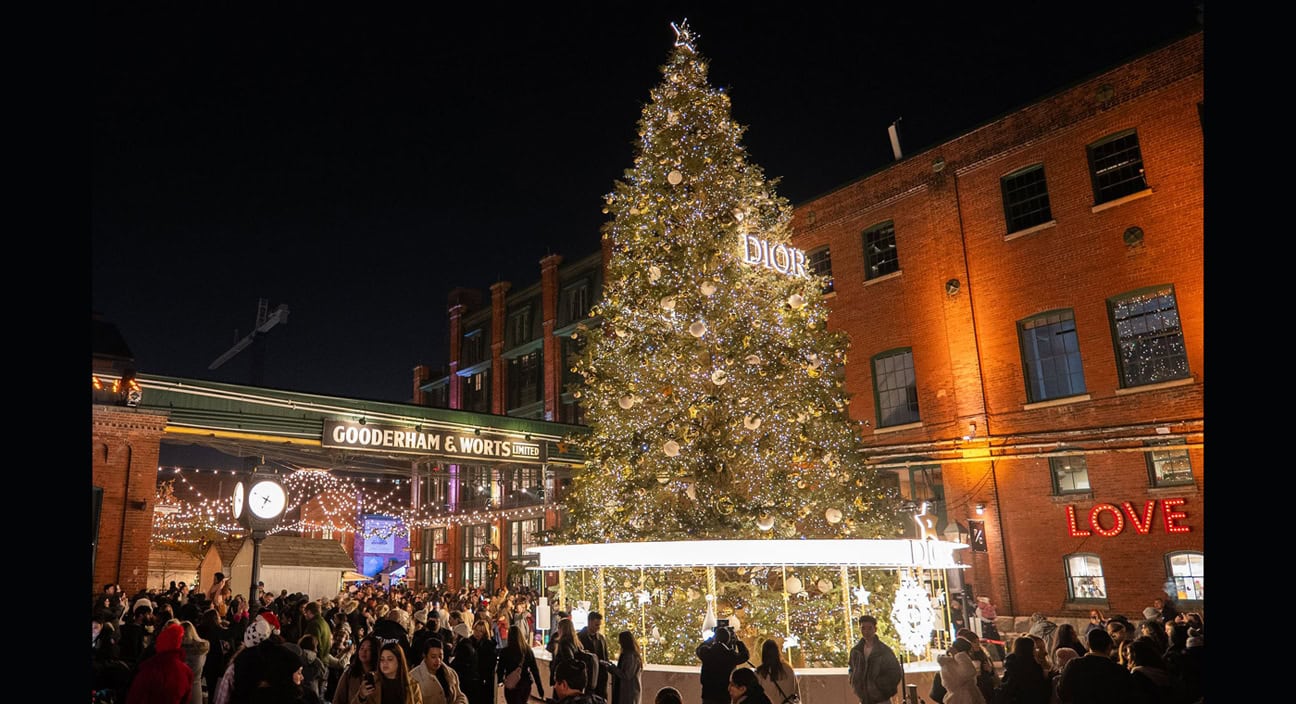 The 2024 Distillery Winter Village set to light up Toronto’s holiday season earlier this year
