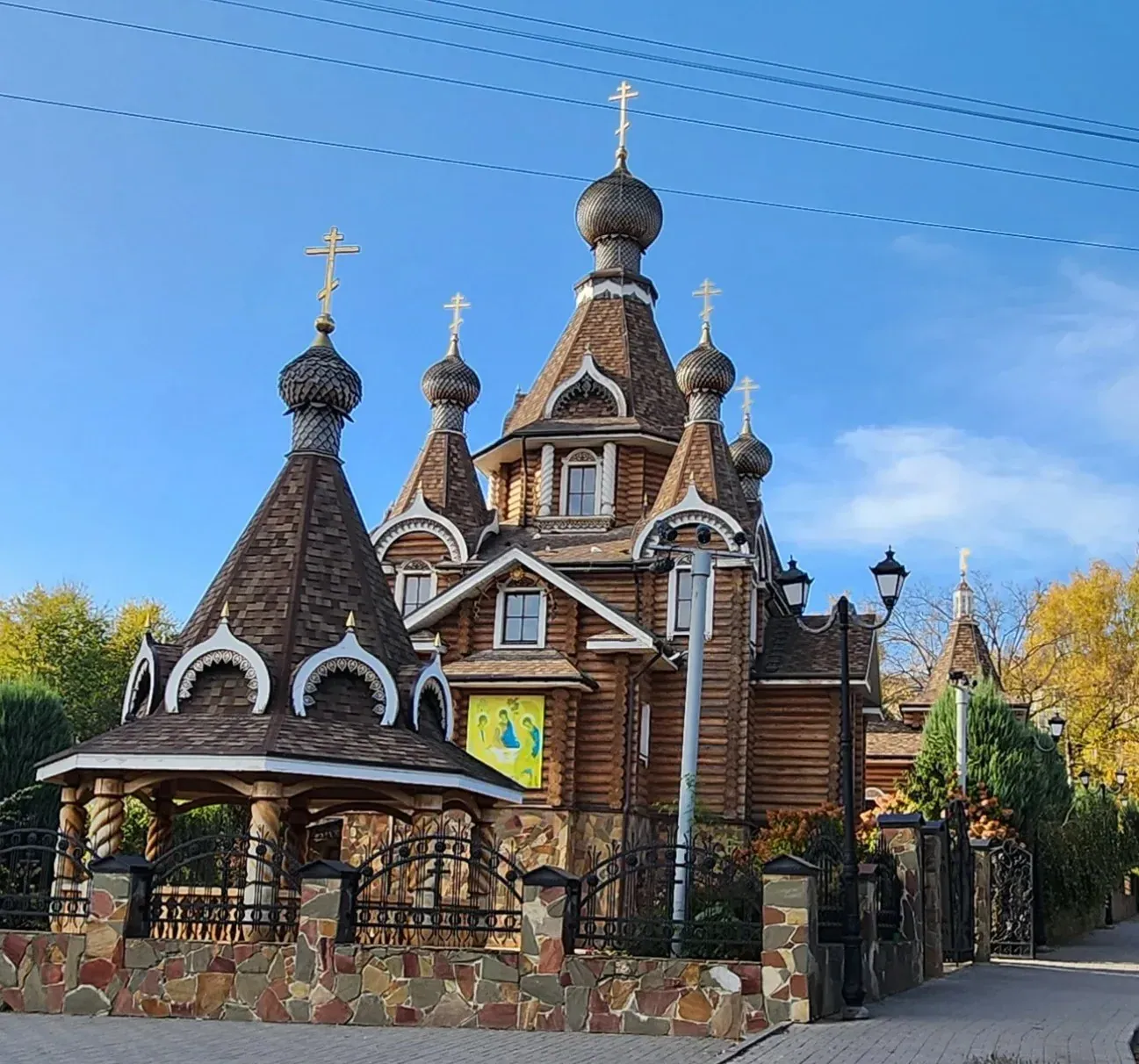 Деревянный храм Вознесения Господня в Берёзовой Роще, Воронеж